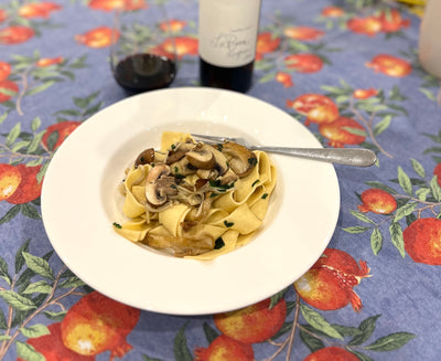 Pappardelle with Mushroom Ragù