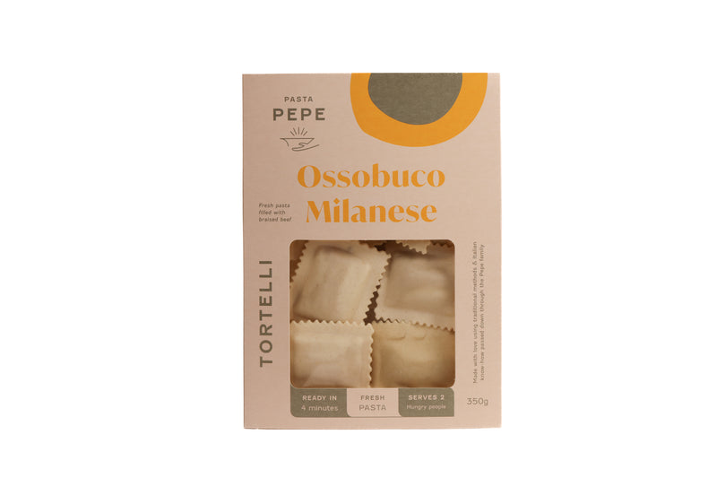 Pasta Pepe - Ossobuco Milanese Tortelli