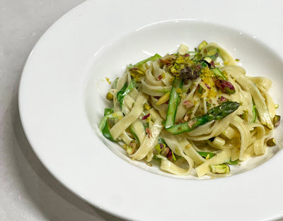 Linguine al Limone Con Asparagi (Linguine with Lemon and Asparagus)