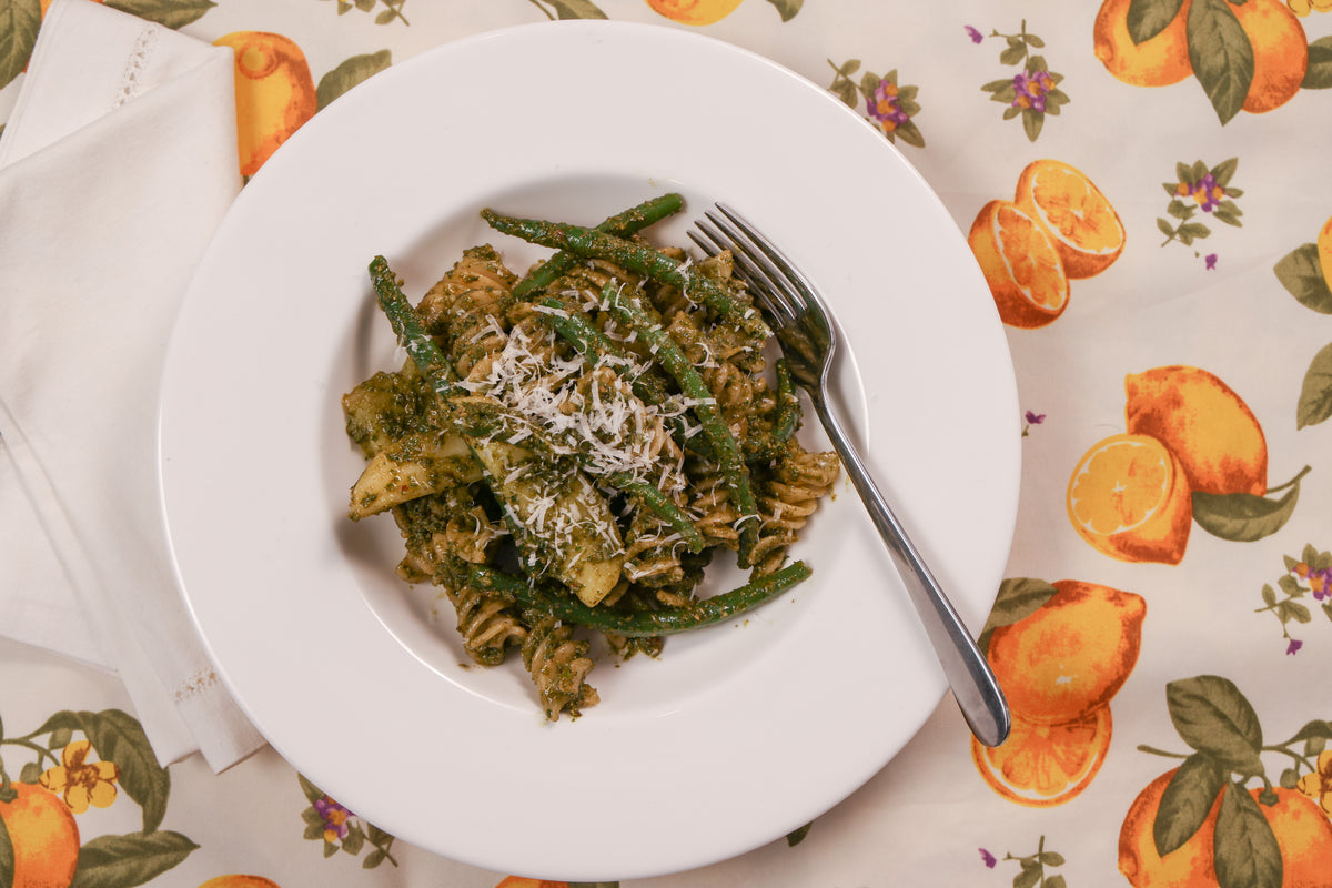 Fusilli e Pesto